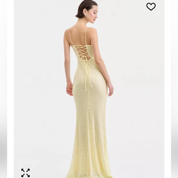 NWT!! B. Darlin Elegant Mint Green Lace-Back Maxi Dress - Picture 9 of 9